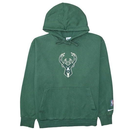 Nike Men's Green XL Pullover Hoodie NBA Sports Sweatshirt