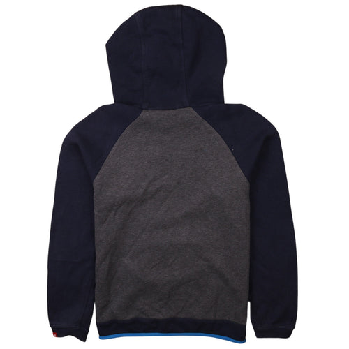 Nike Boys Grey & Navy Pullover Hoodie XL 13-15 Years Graphic Print
