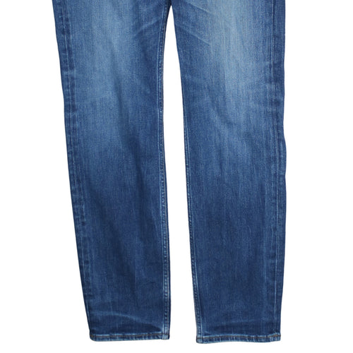 Lee Men's Blue Rider Straight Leg Jeans W36 L34 Regular Fit