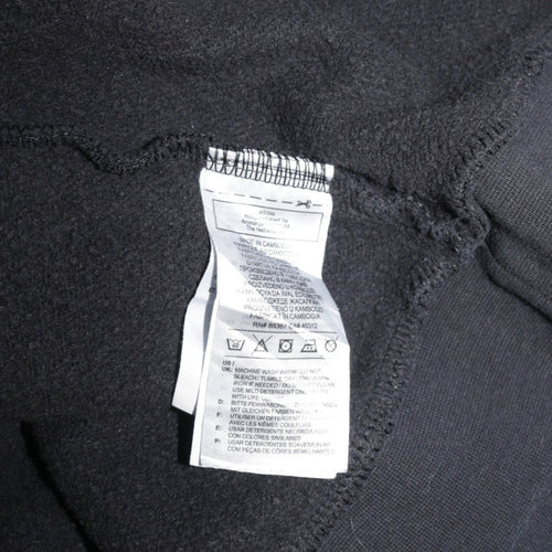Adidas Mens Black 2XL Pullover Fleece Hoodie Sportswear