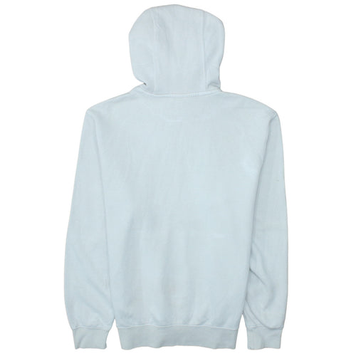 Nike Womens Light Blue Pullover Hoodie Small Cotton Blend