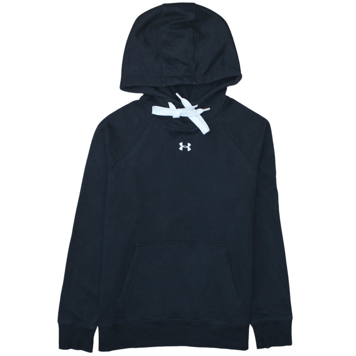 Under Armour Men's Black M Pullover Hoodie with Logo Pocket