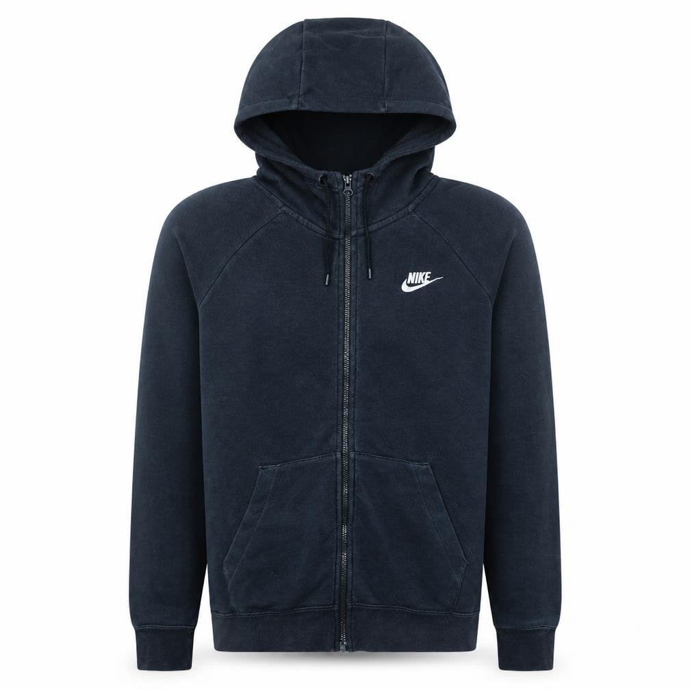 Nike Men Black Full Zip Hoodie M Regular Fit Sportswear