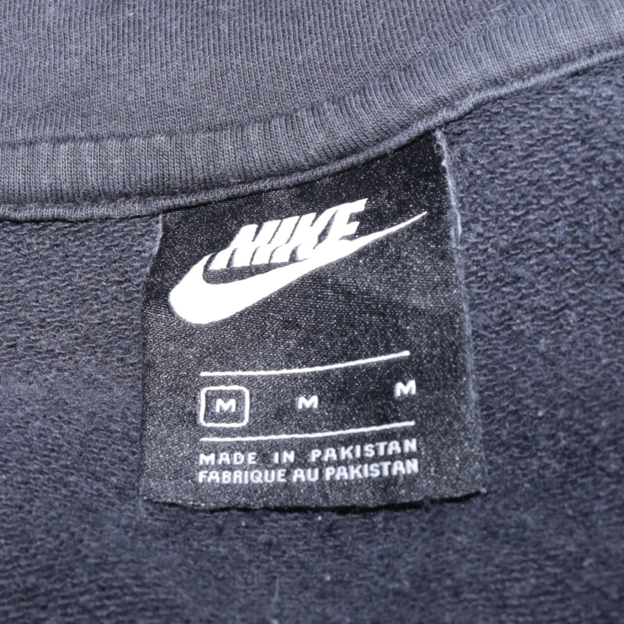 Nike Men Black Full Zip Hoodie M Regular Fit Sportswear