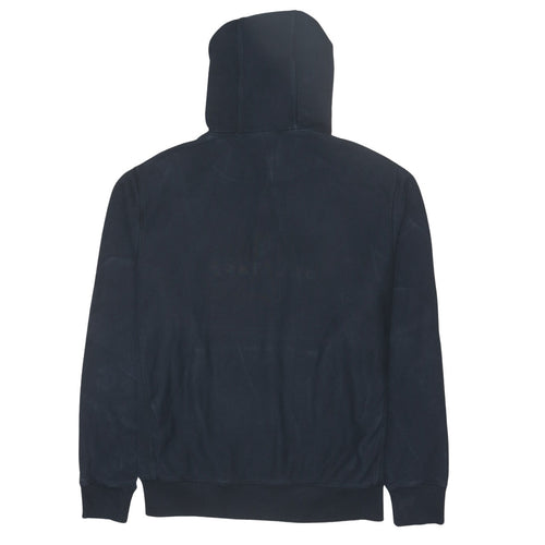 Belstaff Men’s Black 2XL Pullover Hoodie Logo Fleece Top