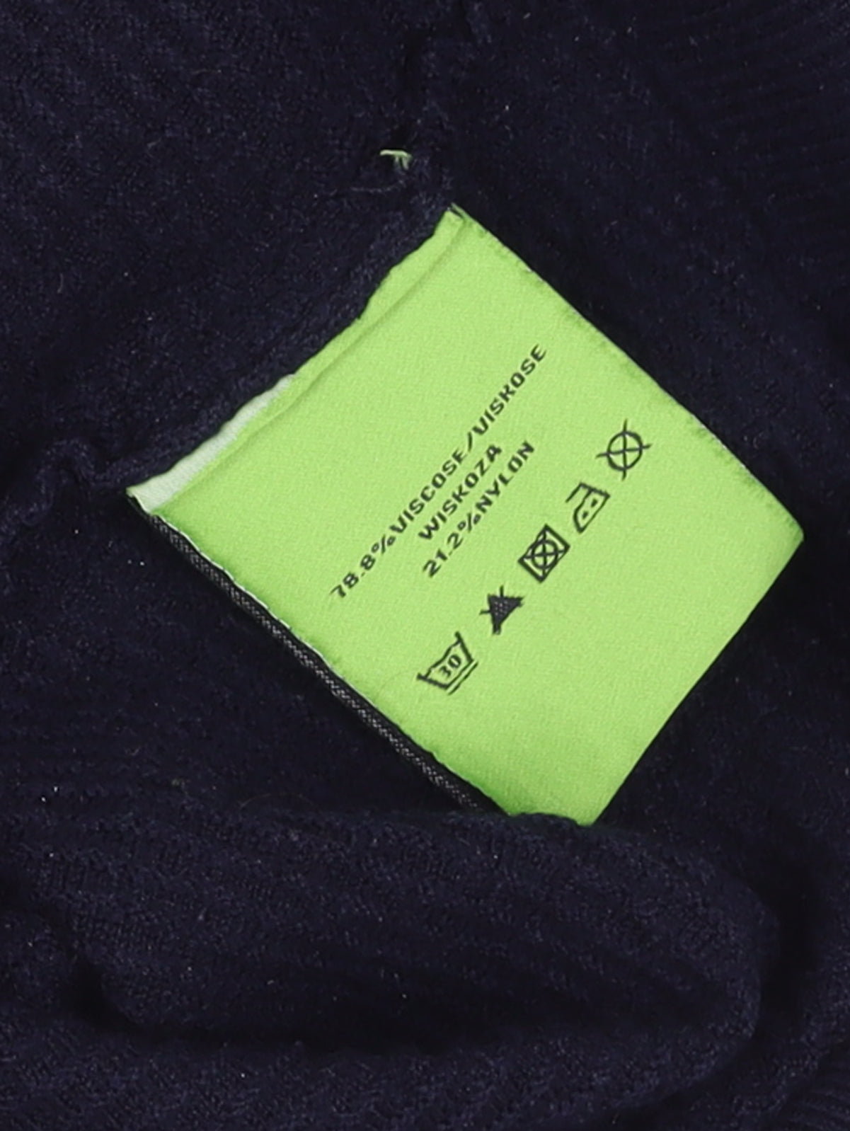 Feraud Men's Blue Knit Crew Neck Pullover Jumper Size M