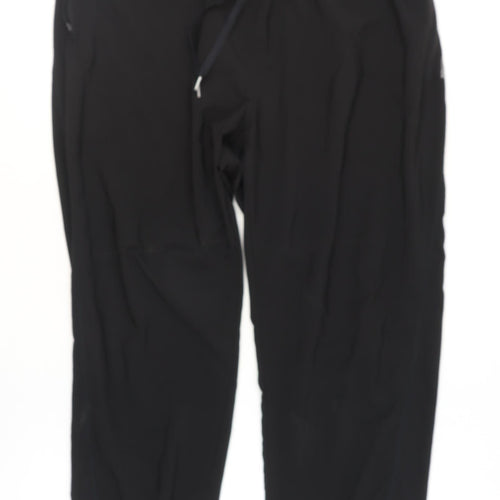 Decathlon Men's Black Jogger Activewear Trousers M Quick Dry