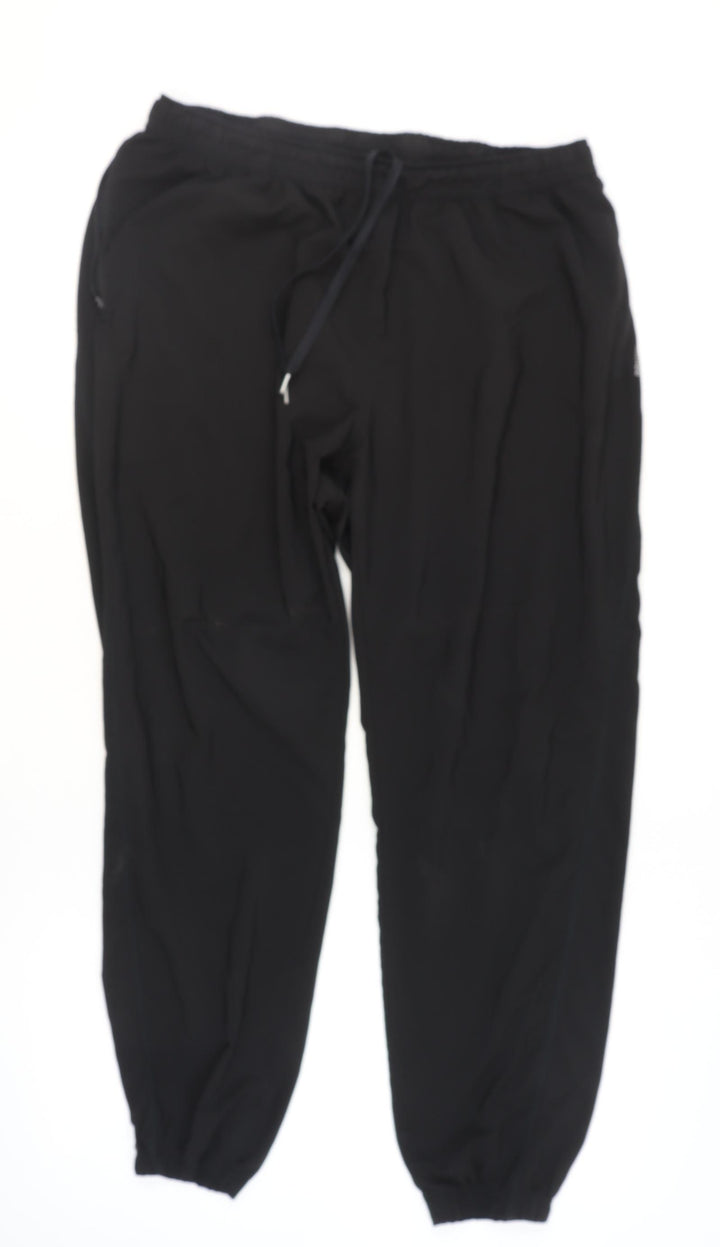 Decathlon Men's Black Jogger Activewear Trousers M Quick Dry