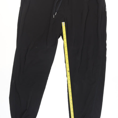 Decathlon Men's Black Jogger Activewear Trousers M Quick Dry