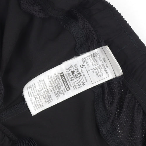 Decathlon Men's Black Jogger Activewear Trousers M Quick Dry