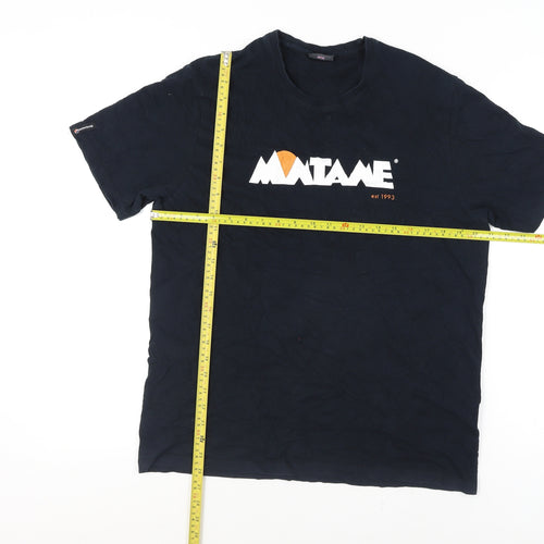 Montane Men's Black Large Active T-Shirt Outdoor Hiking Top
