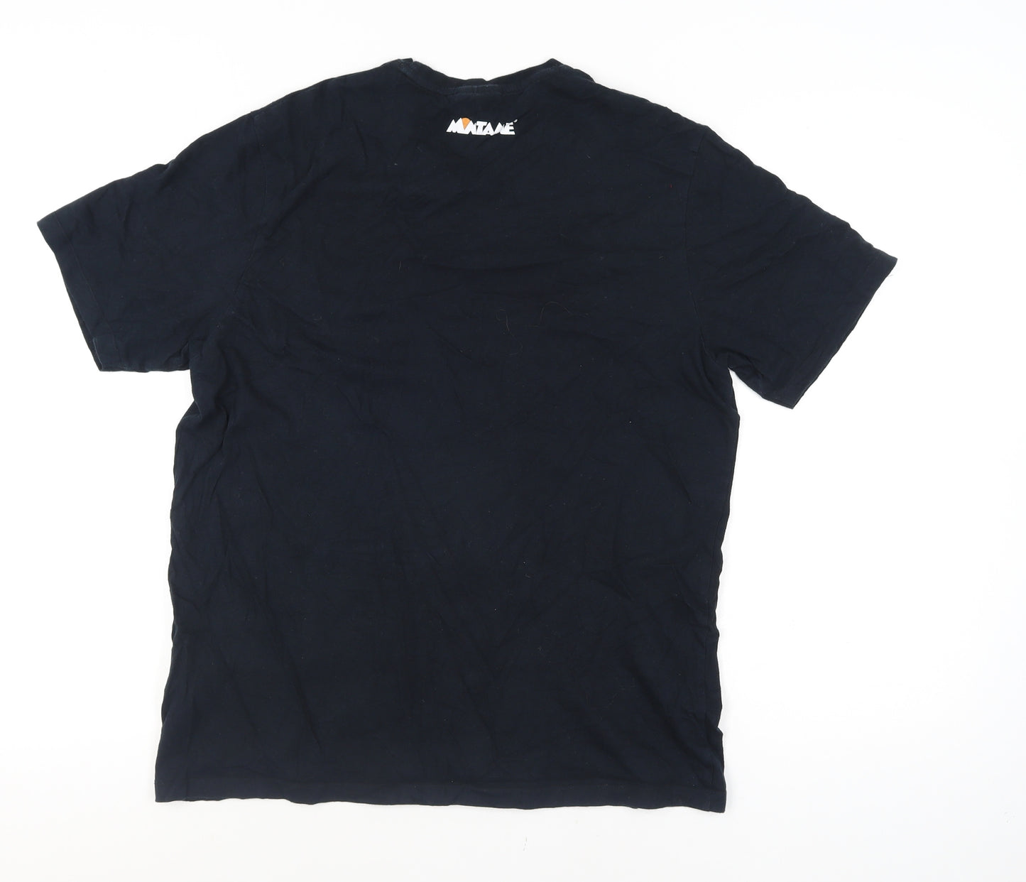 Montane Men's Black Large Active T-Shirt Outdoor Hiking Top