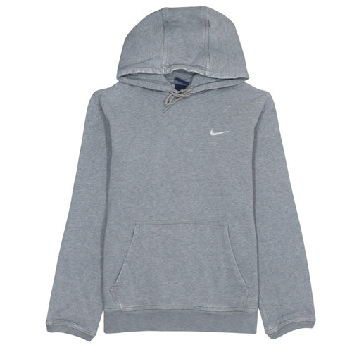 Nike Men's Grey Pullover Hoodie M Sports Fleece