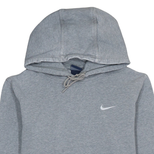 Nike Men's Grey Pullover Hoodie M Sports Fleece