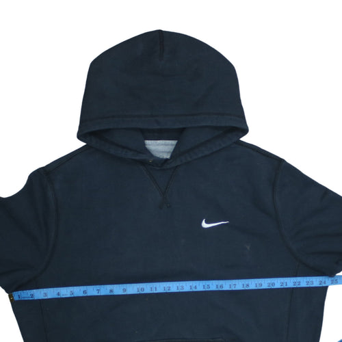 Nike Men's Blue Pullover Hoodie L Sports Cotton Sweatshirt