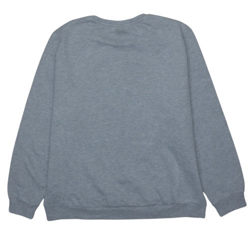 Disney Women Grey Mickey Mouse Pullover Sweatshirt Size 16