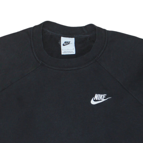 Nike Men's Black Fleece Pullover Sweatshirt Size S Regular Fit