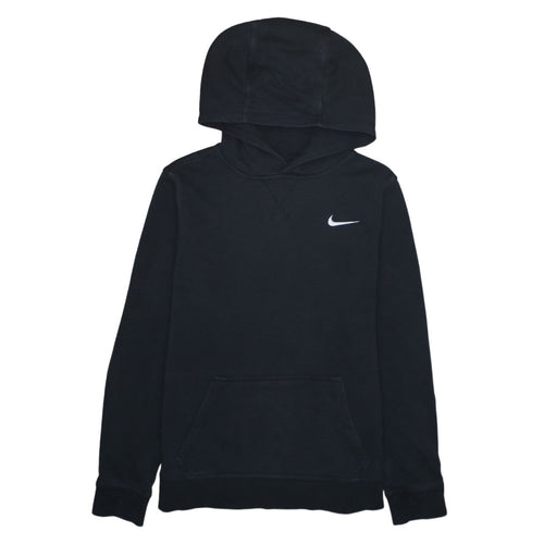 Nike Boys Black XL Pullover Hoodie Sweatshirt Cotton Blend Fleece