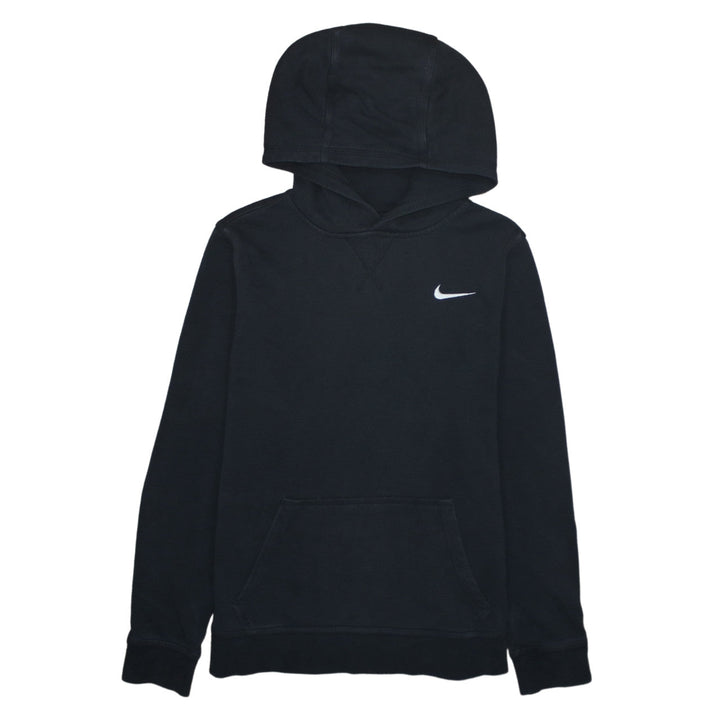 Nike Boys Black XL Pullover Hoodie Sweatshirt Cotton Blend Fleece