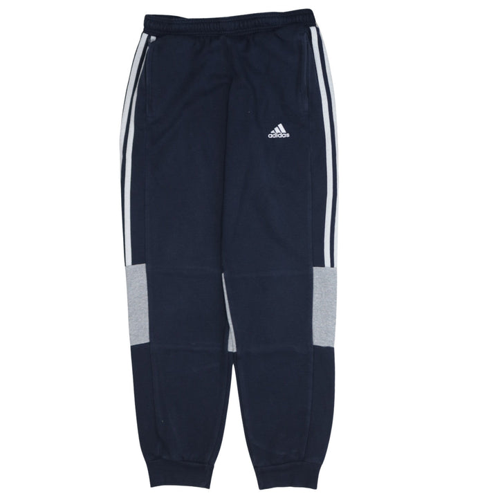 Adidas Boys Navy Blue Jogger Sweatpants 13-14 Years Elastic Waist Track Pants