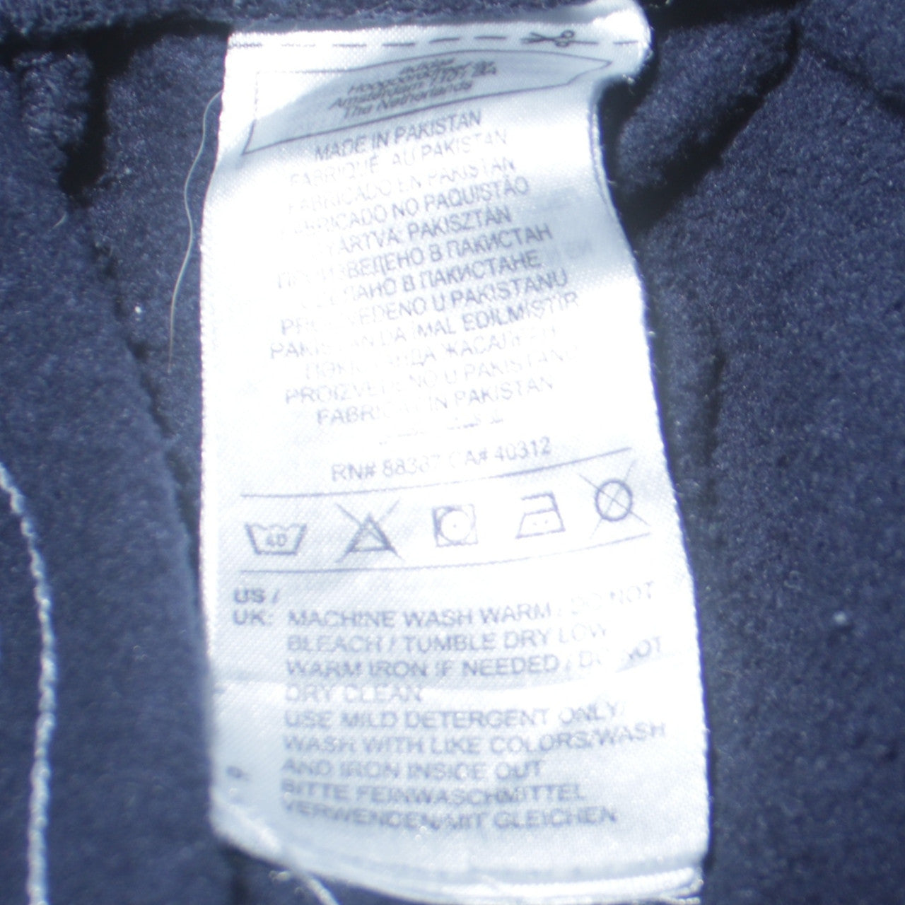Adidas Boys Navy Blue Jogger Sweatpants 13-14 Years Elastic Waist Track Pants
