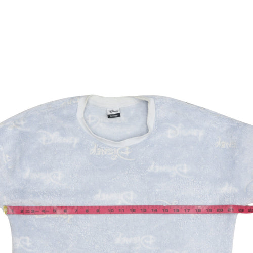 Disney at George Women’s Blue Fleece Nightshirt Top Size 12-14