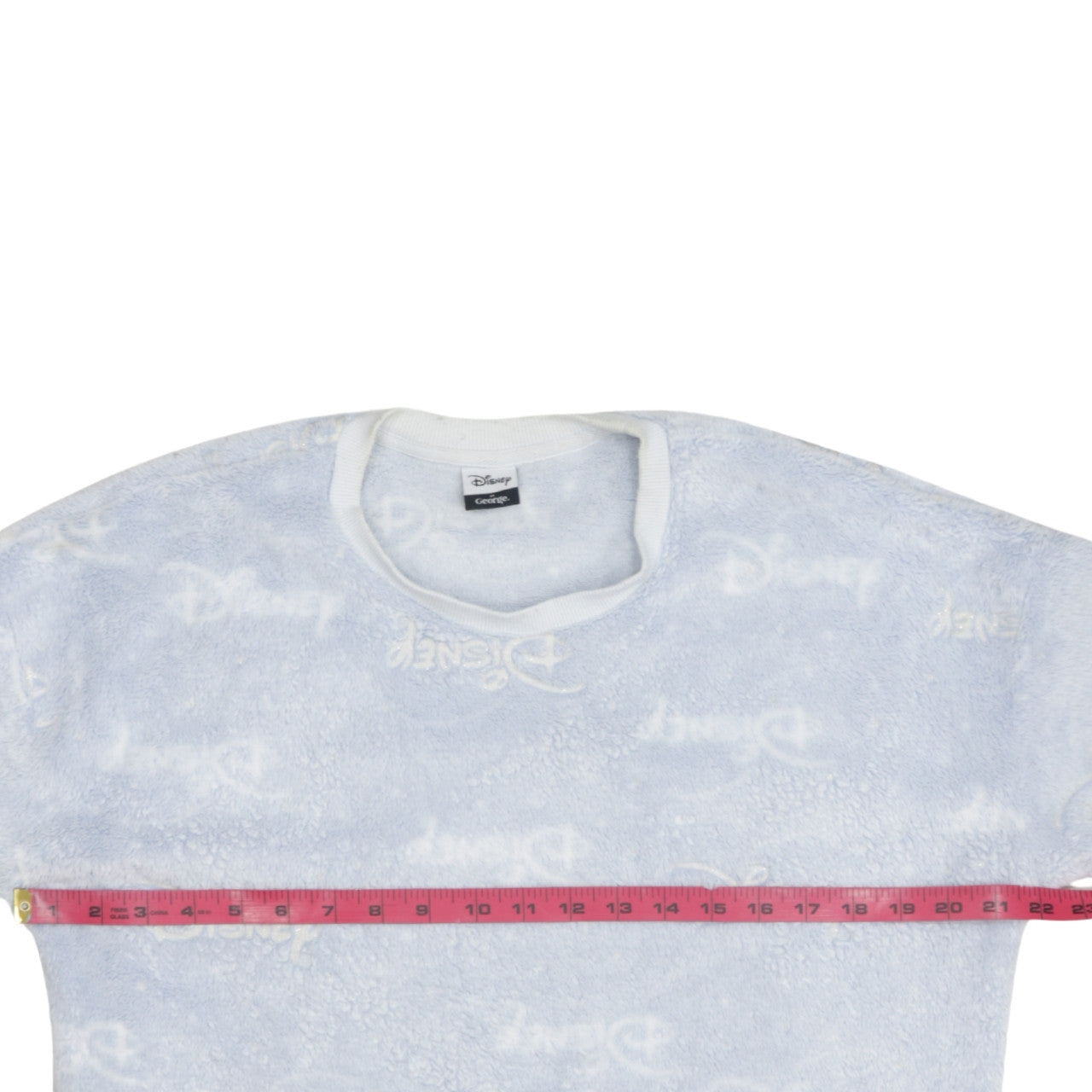 Disney at George Women’s Blue Fleece Nightshirt Top Size 12-14