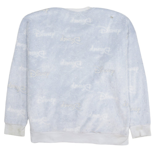 Disney at George Women’s Blue Fleece Nightshirt Top Size 12-14