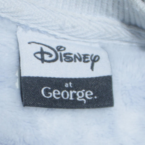 Disney at George Women’s Blue Fleece Nightshirt Top Size 12-14
