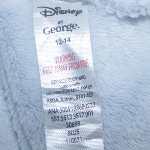 Disney at George Women’s Blue Fleece Nightshirt Top Size 12-14