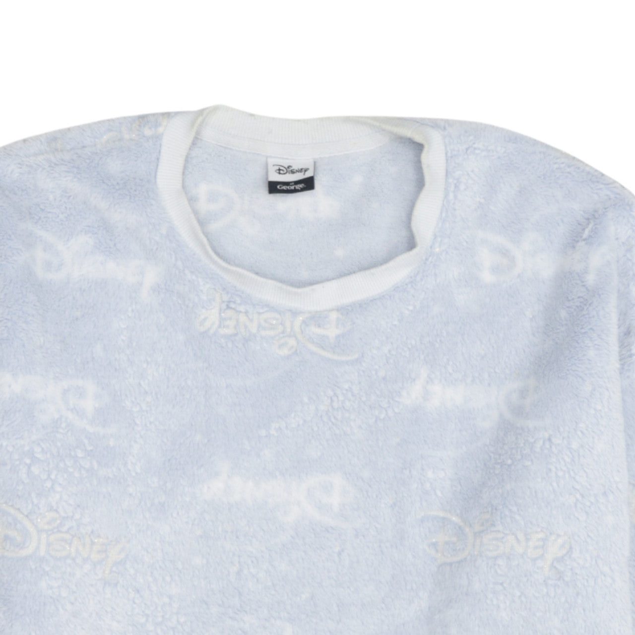 Disney at George Women’s Blue Fleece Nightshirt Top Size 12-14