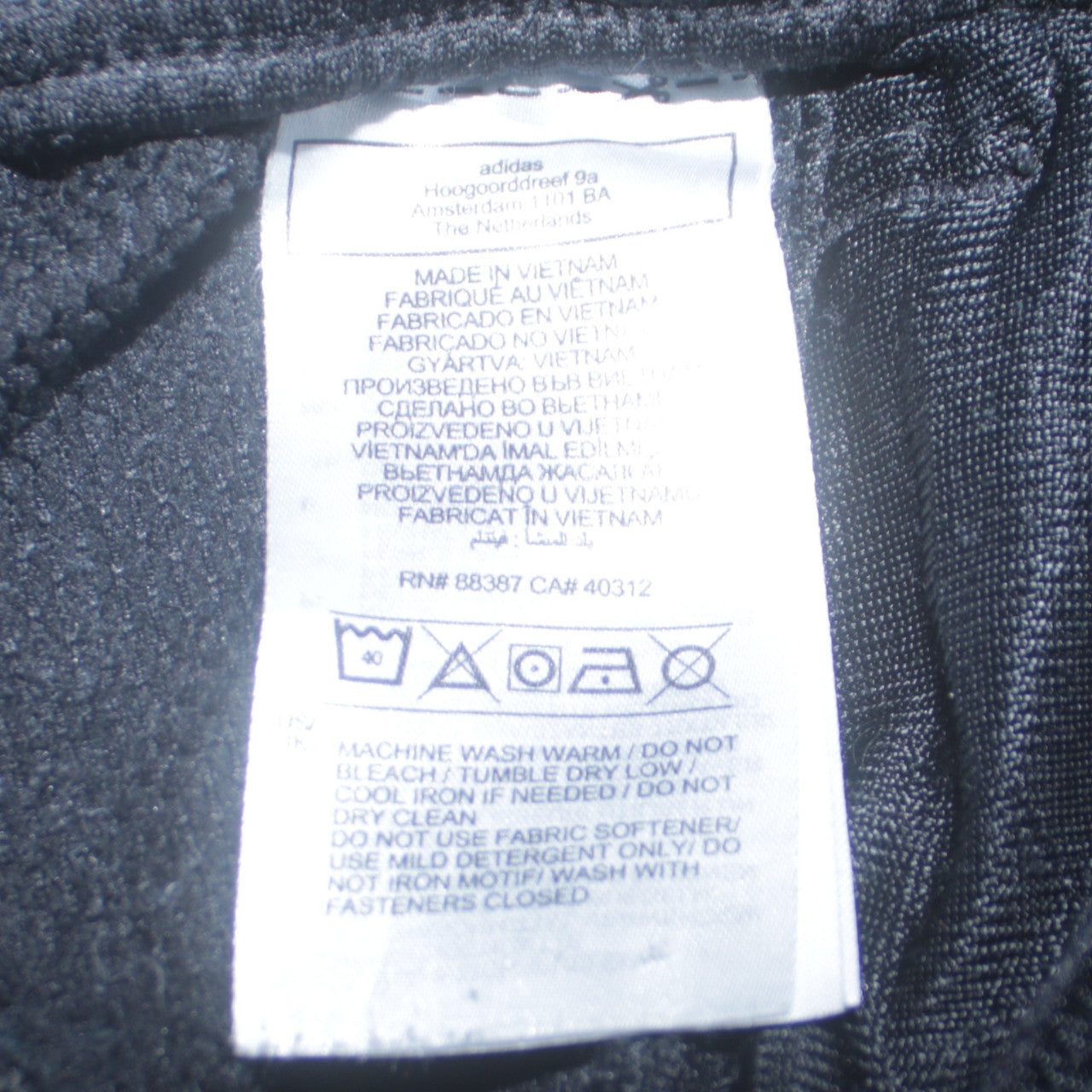 adidas Men Black L Track Pants Tapered Fit Quick Dry Sportswear