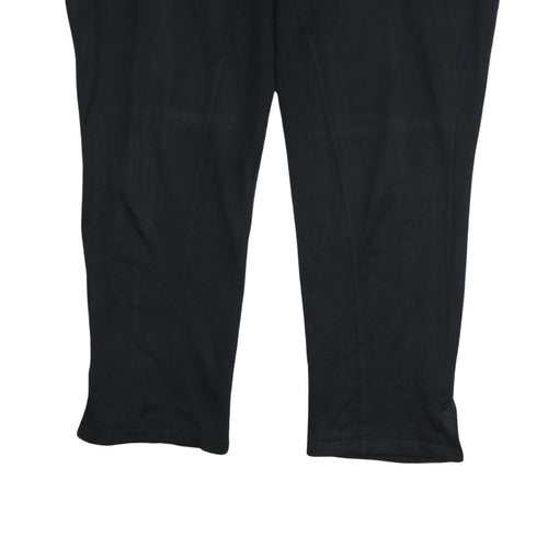 adidas Men Black L Track Pants Tapered Fit Quick Dry Sportswear