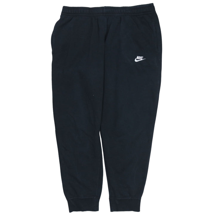 Nike Womens Black XL Jogger Activewear Trousers Fleece Cotton Blend