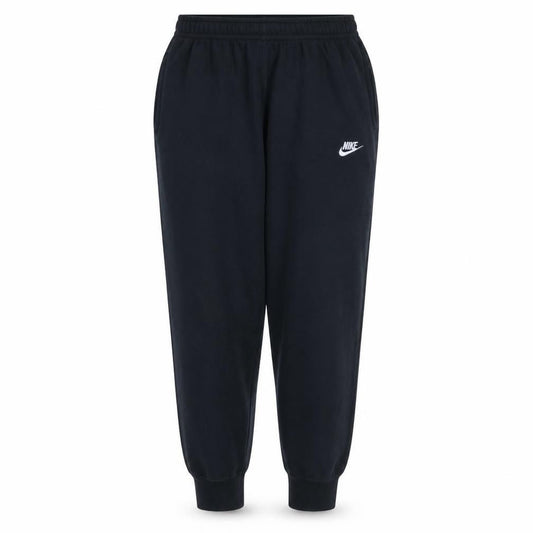 Front view of Nike women’s black xl jogger activewear trousers fleece cotton blend