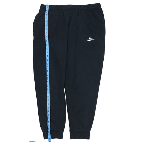 Nike Womens Black XL Jogger Activewear Trousers Fleece Cotton Blend
