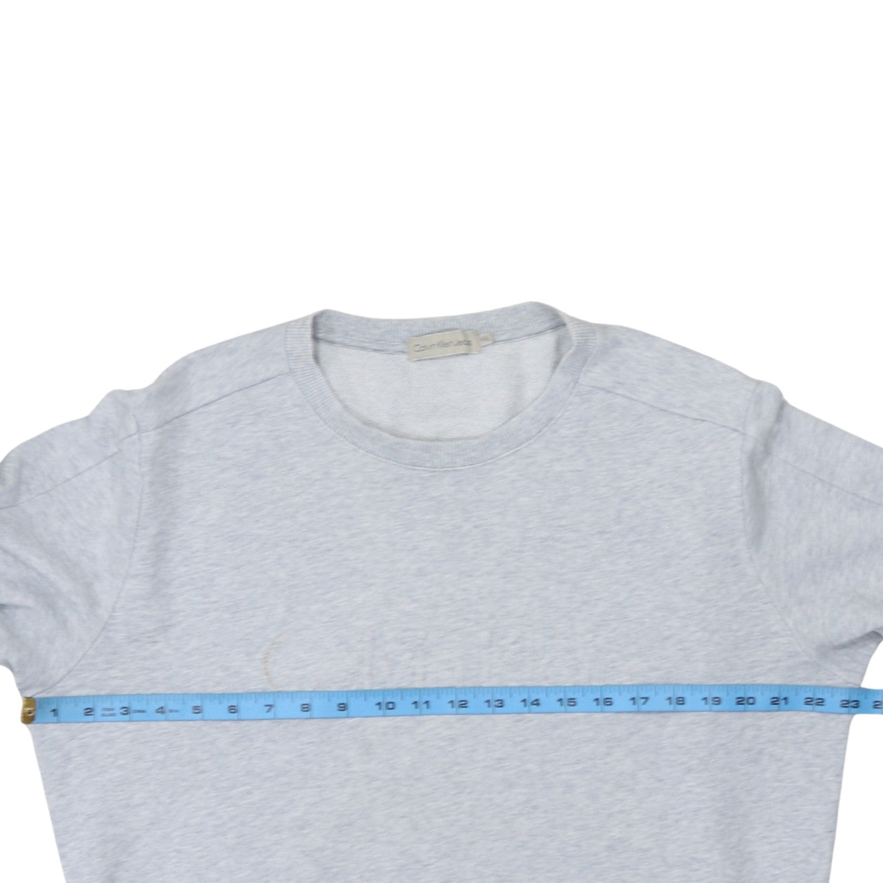 Calvin Klein Jeans Men's Grey XXL Crew Neck Pullover Sweatshirt