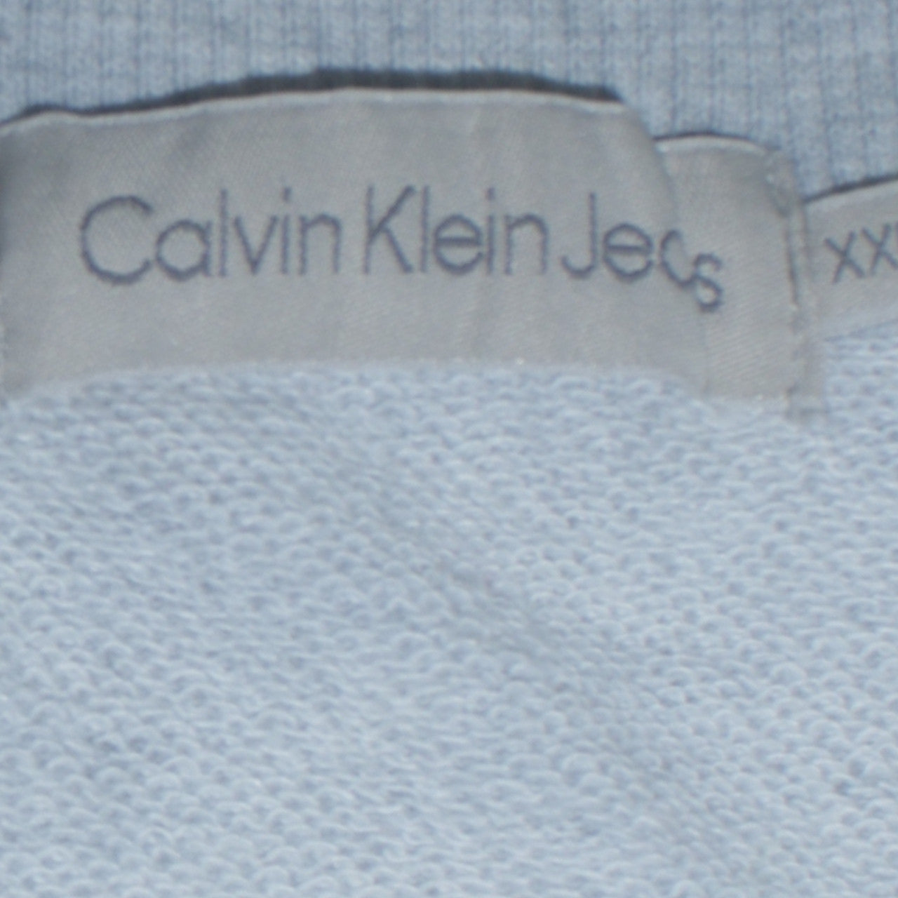 Calvin Klein Jeans Men's Grey XXL Crew Neck Pullover Sweatshirt