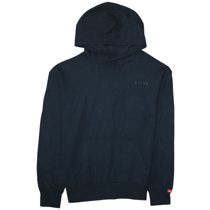 Levi's Boys Black Pullover Hoodie 12 Years Cotton Blend Casual
