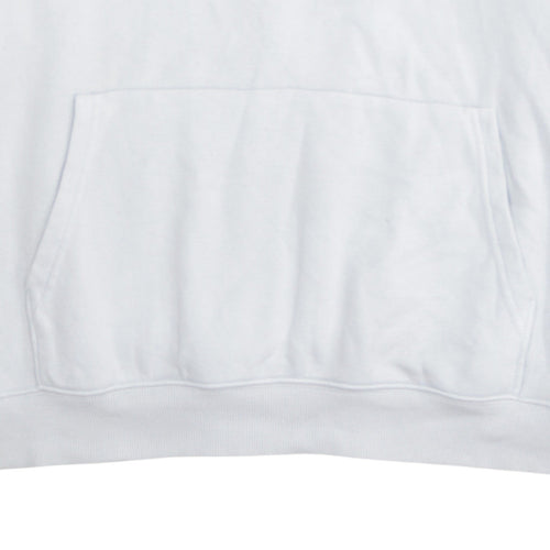 H&M Disney Women White Hooded Pullover Sweatshirt XL Cotton Blend