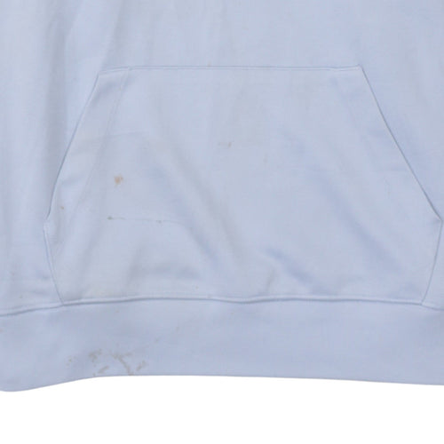 Nike Women’s Light Blue Pullover Hoodie Size L Polyester Athletic