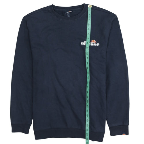 Ellesse Men's Blue XL Crew Neck Pullover Sweatshirt