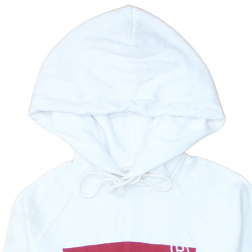 Levi's Men's White Pullover Hoodie XS Logo Fleece Sweatshirt