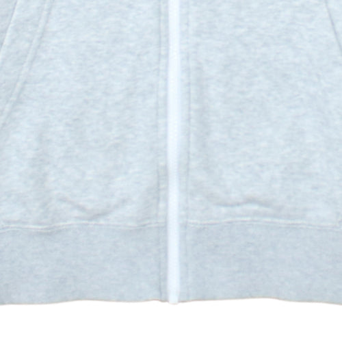 Nike Men's Grey XS Full Zip Hoodie Sweatshirt Logo Sportswear