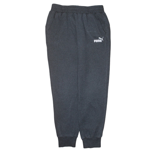 Puma Men’s Black Jogger Trousers M Regular Fit Sweatpants