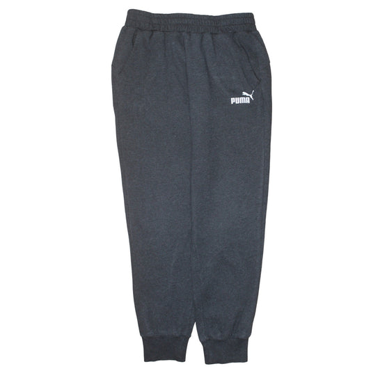 Puma Men’s Black Jogger Trousers M Regular Fit Sweatpants