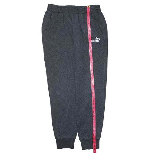 Puma Men’s Black Jogger Trousers M Regular Fit Sweatpants