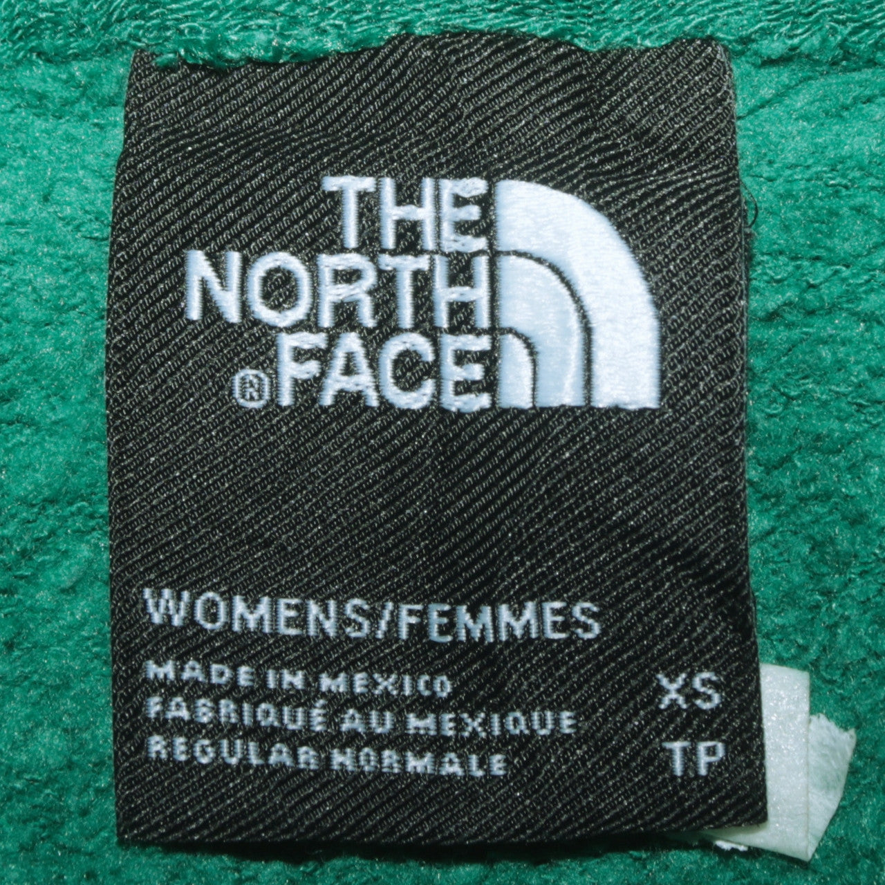 The North Face Womens Green Pullover Hoodie XS Regular Fit