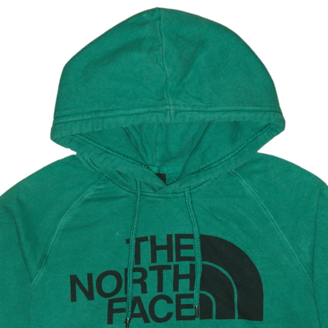 The North Face Womens Green Pullover Hoodie XS Regular Fit