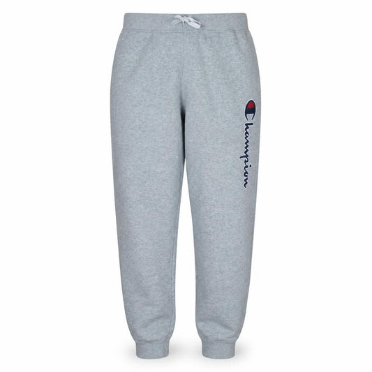 Champion Boys Grey Sweatpants 13-14 Years Fleece Joggers with Logo